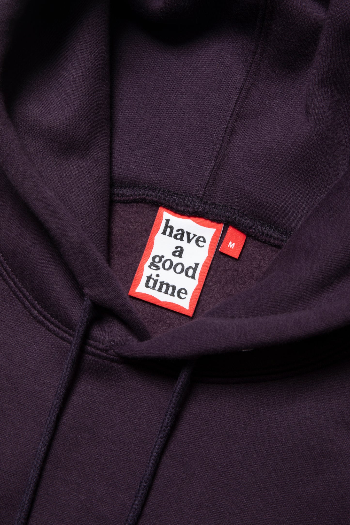 MINI LOGO EMB PULLOVER HOODIE FL DEEP PURPLE