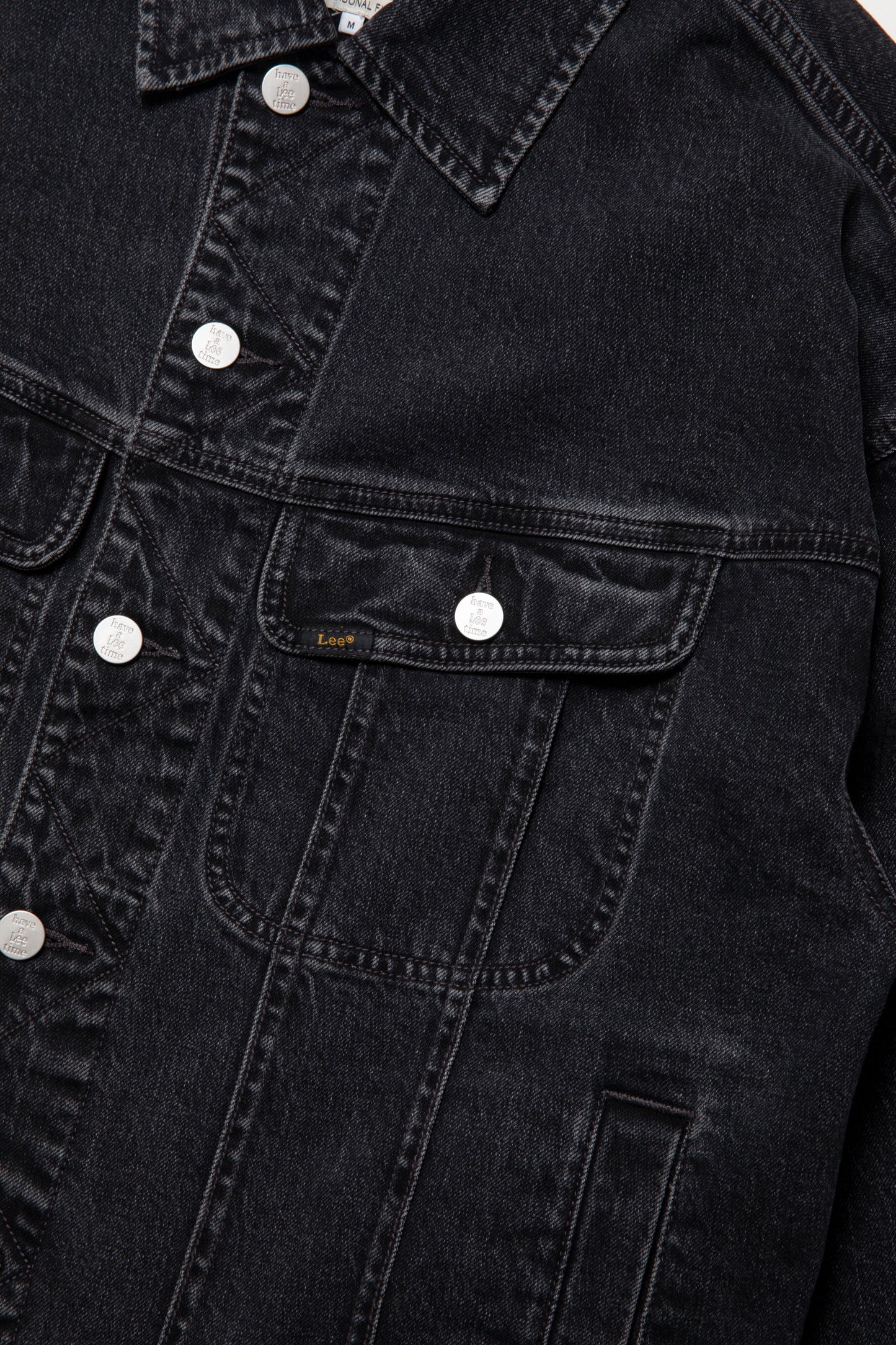 LEE x have a good time BLACK DENIM JACKET