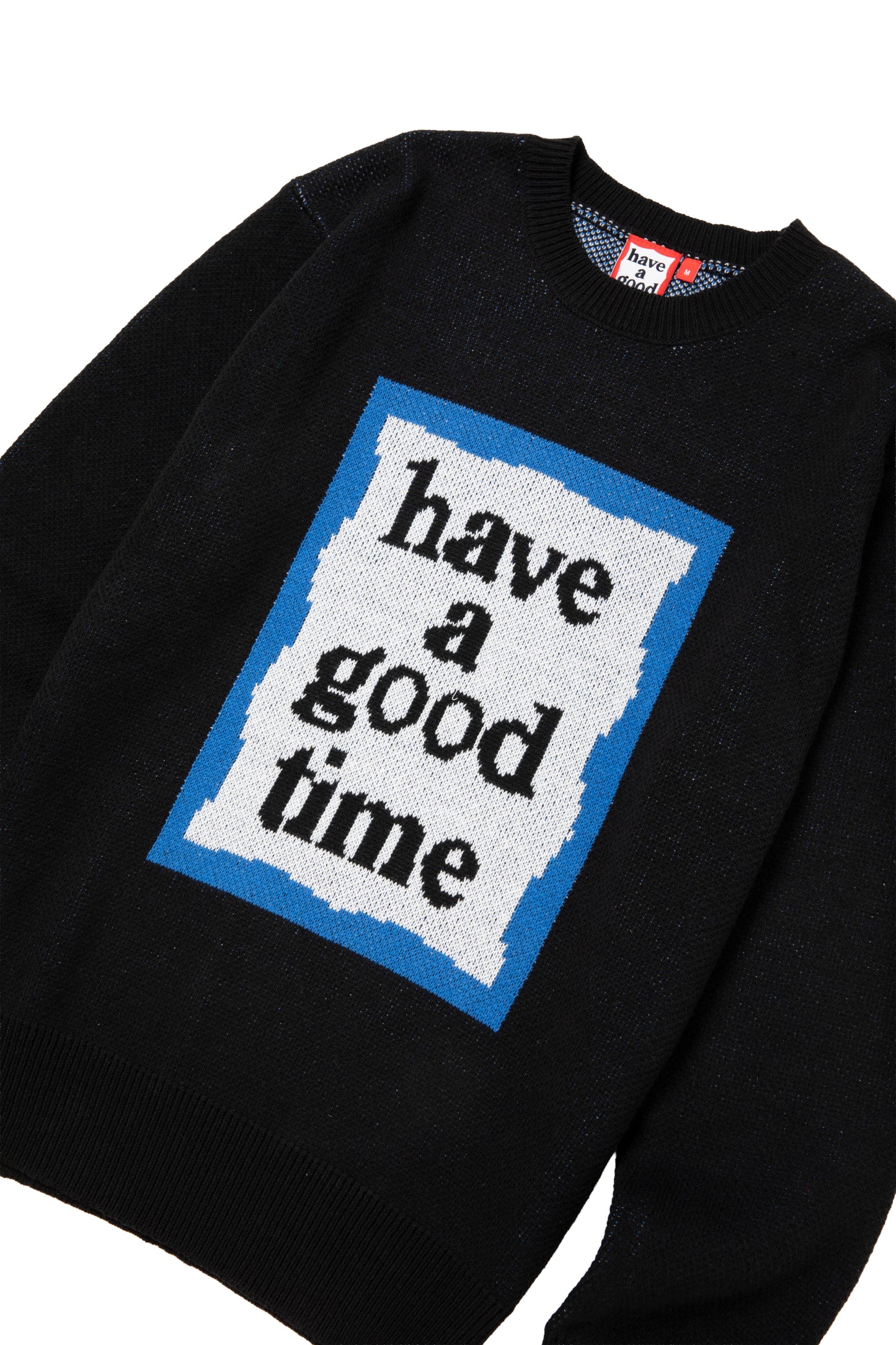BLUE FRAME KNIT SWEATER BLACK
