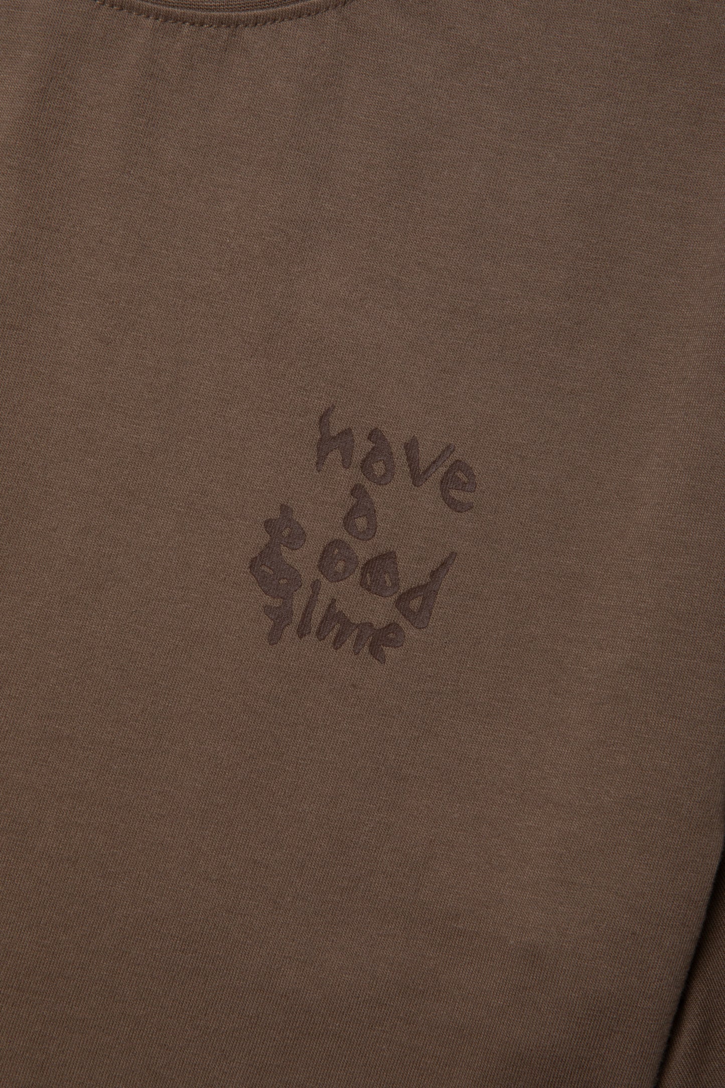 CYCLING LOGO S/S TEE HAZEL BROWN