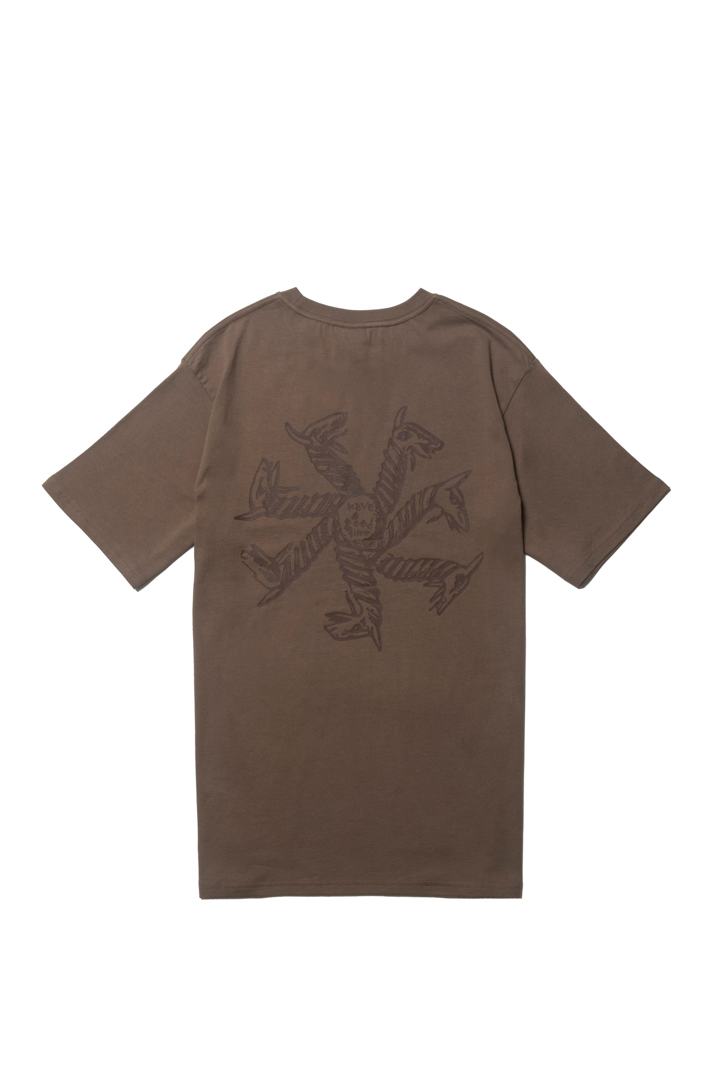 CYCLING LOGO S/S TEE HAZEL BROWN