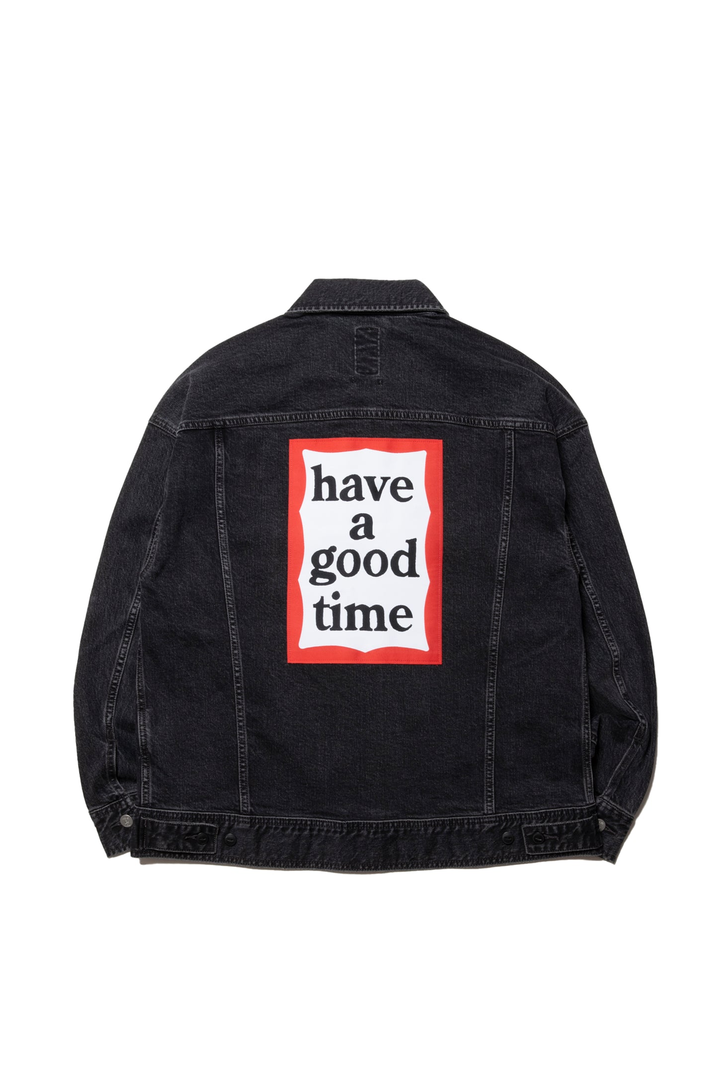 LEE x have a good time BLACK DENIM JACKET