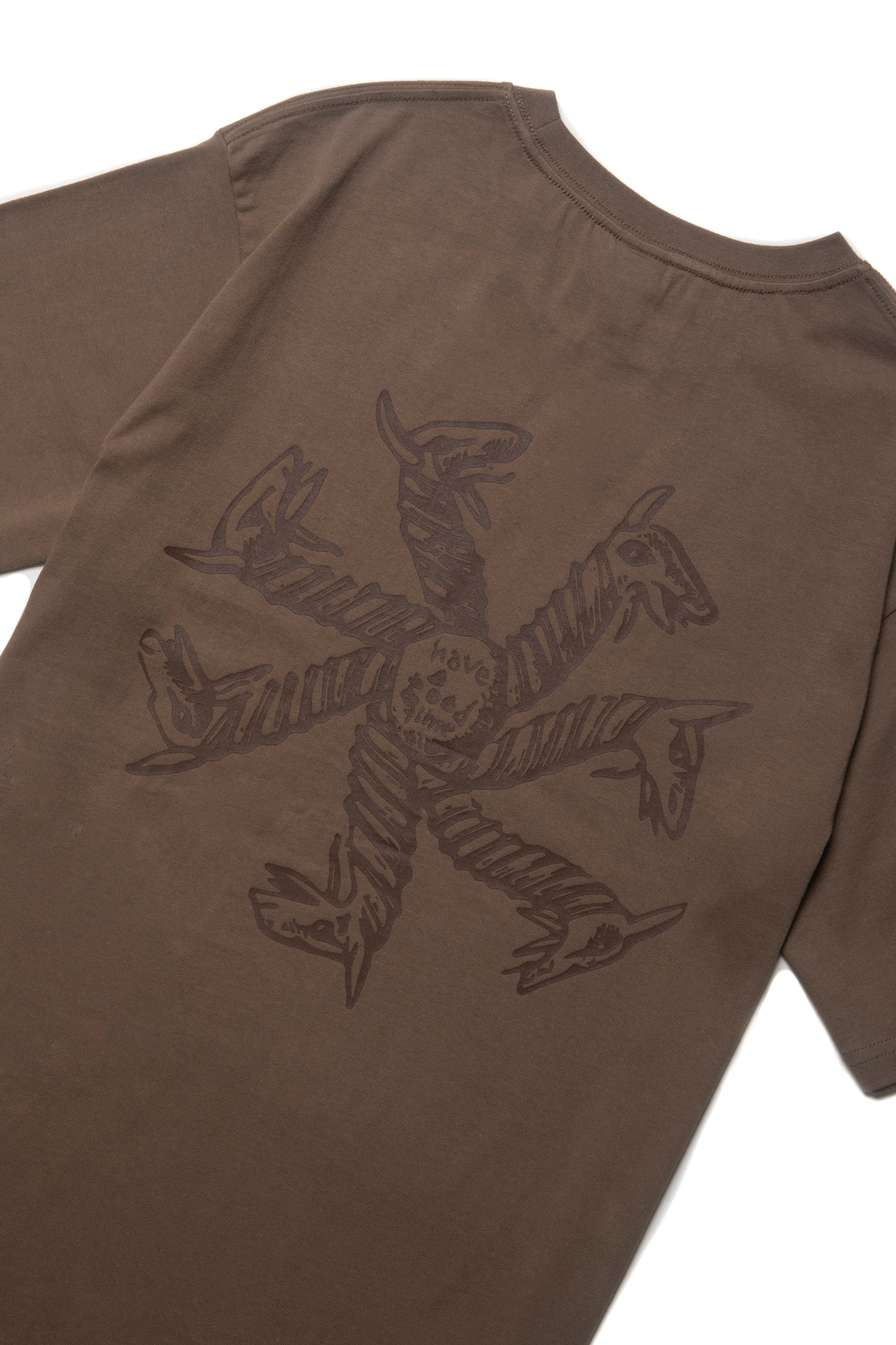 CYCLING LOGO S/S TEE HAZEL BROWN