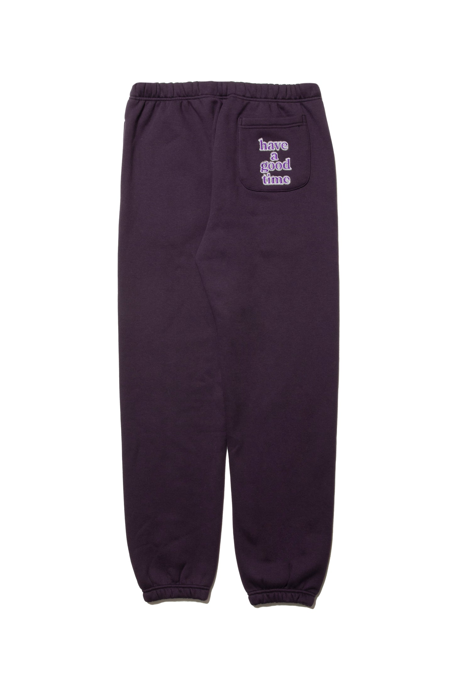 MINI LOGO EMB SWEATPANTS DEEP PURPLE