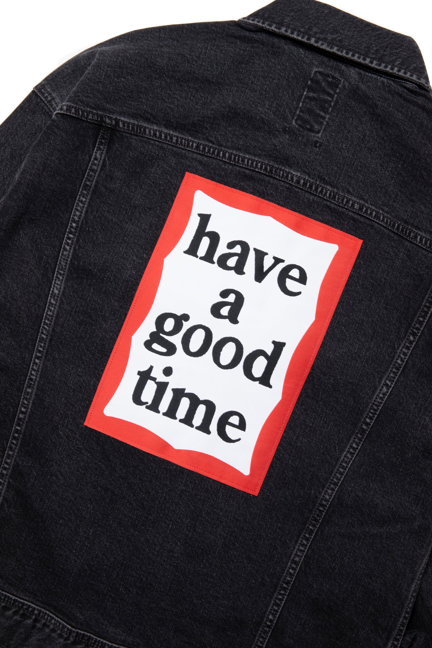 LEE x have a good time BLACK DENIM JACKET