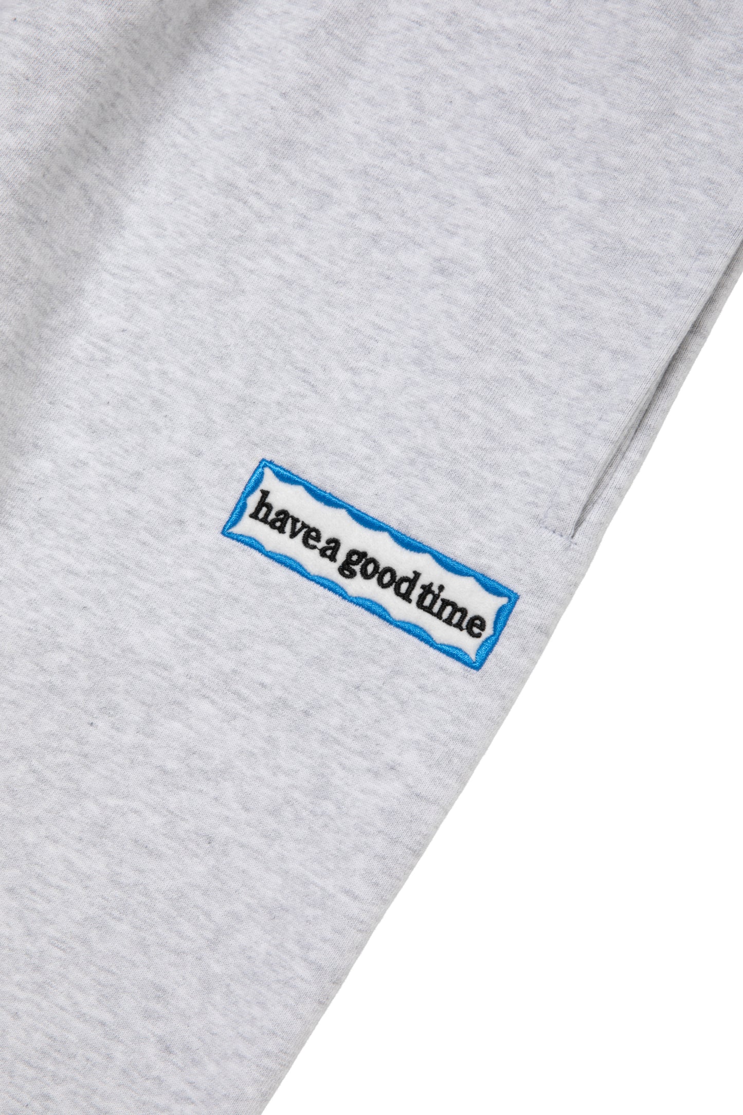 SIDE BLUE FRAME SWEATPANTS ASH GRAY