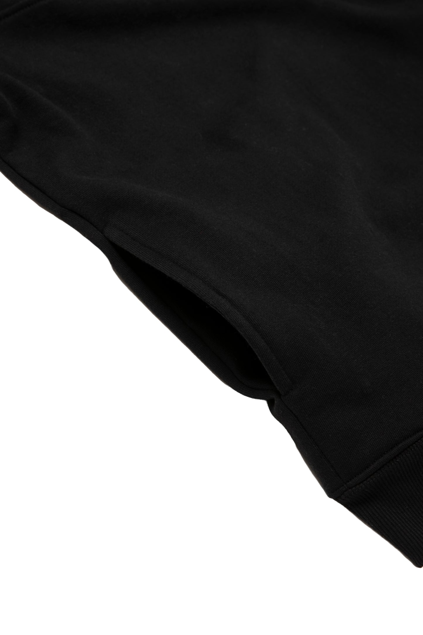 WHILE YOU WERE SLEEPING HALF-ZIP SWEATSHIRT FL BLACK