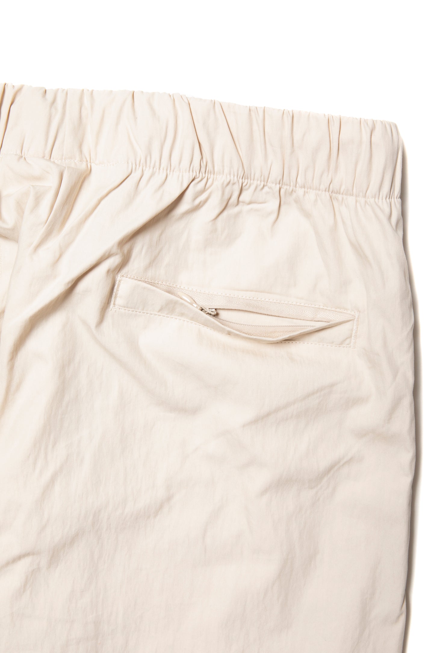 SIDE FRAME PATCH TRACK PANTS CREAM