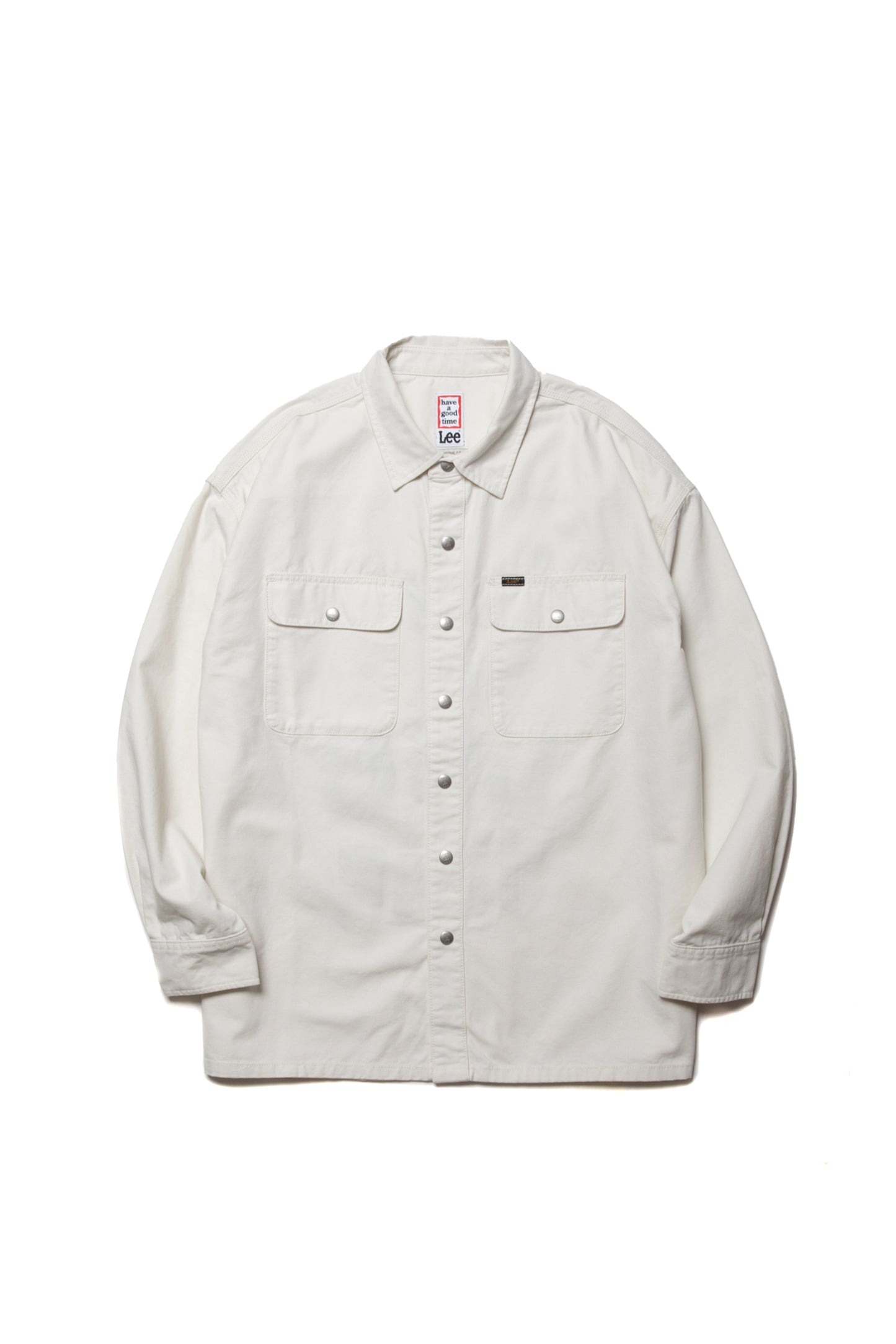LEE x have a good time L/S SHIRT WHITE