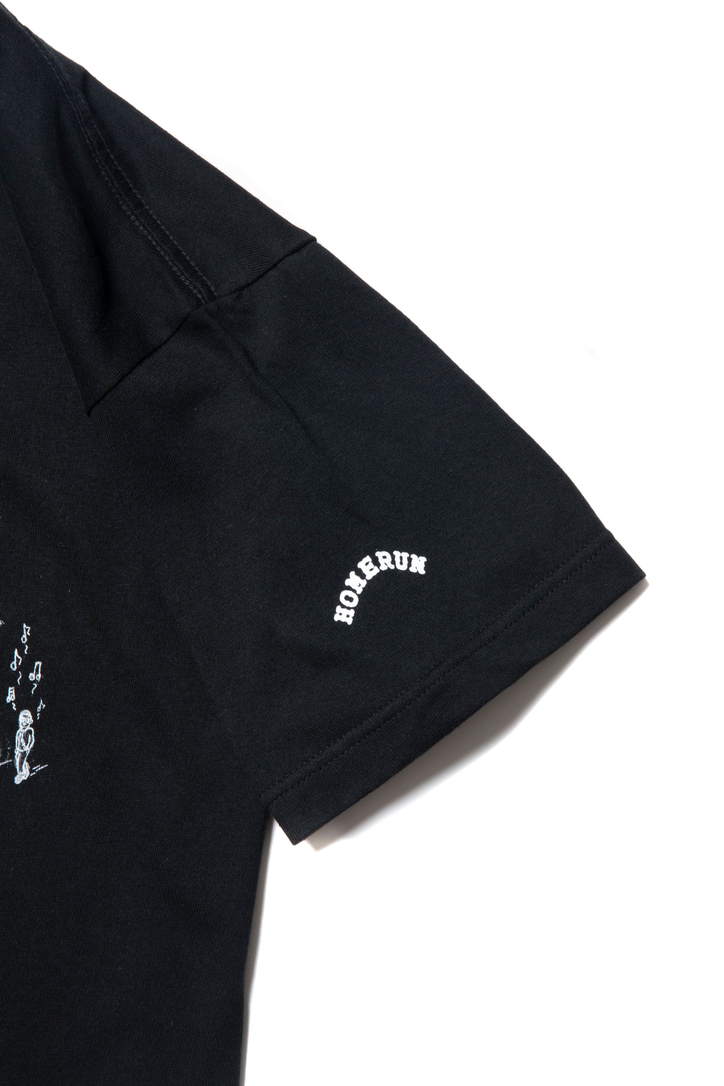 HOMERUN THE CORNER S/S TEE BLACK