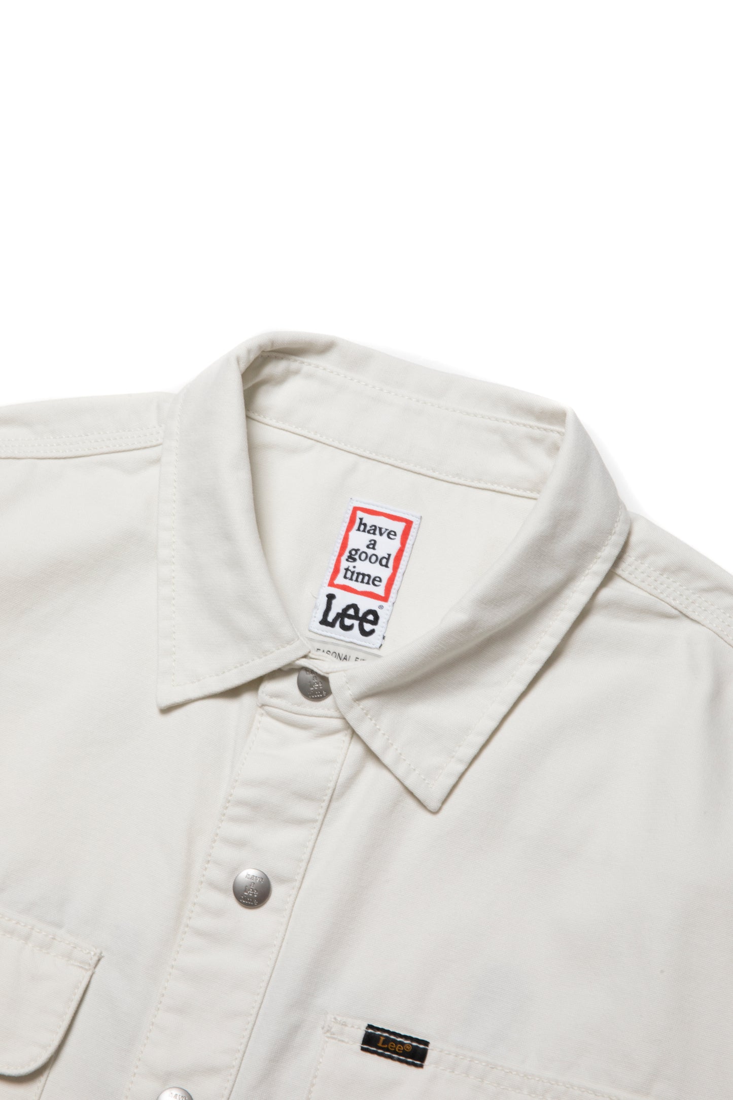 LEE x have a good time L/S SHIRT WHITE