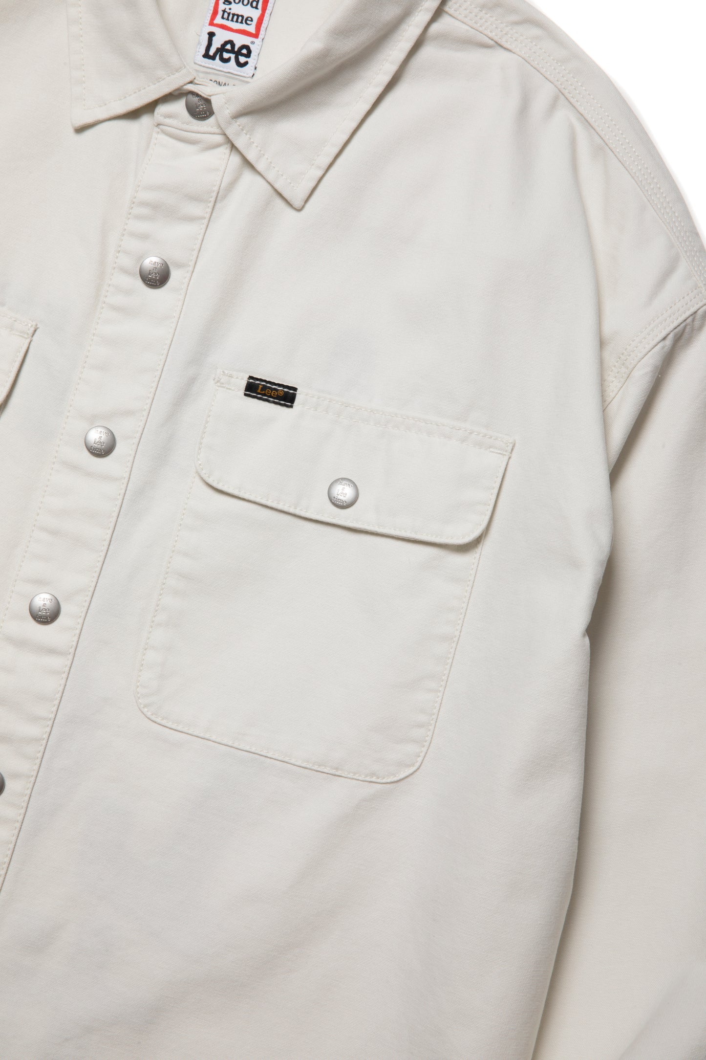 LEE x have a good time L/S SHIRT WHITE