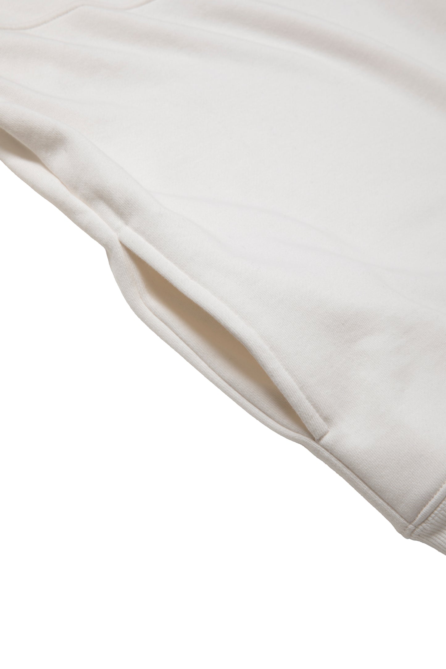 WHILE YOU WERE SLEEPING HALF-ZIP SWEATSHIRT FL WHITE