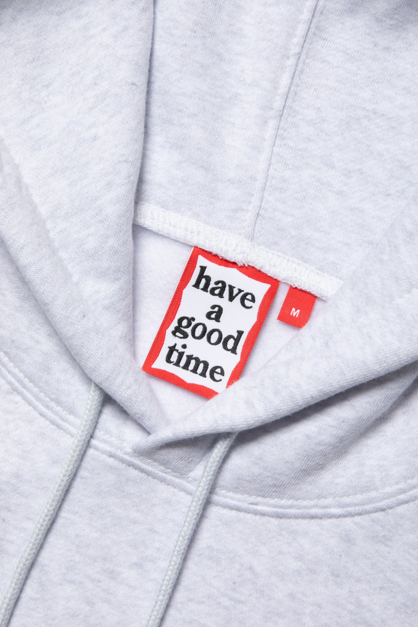 MINI LOGO EMB PULLOVER HOODIE FL ASH GRAY
