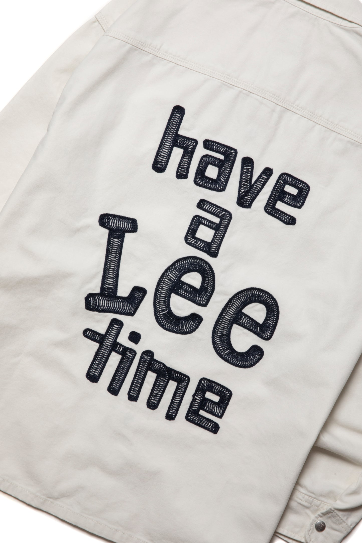 LEE x have a good time L/S SHIRT WHITE