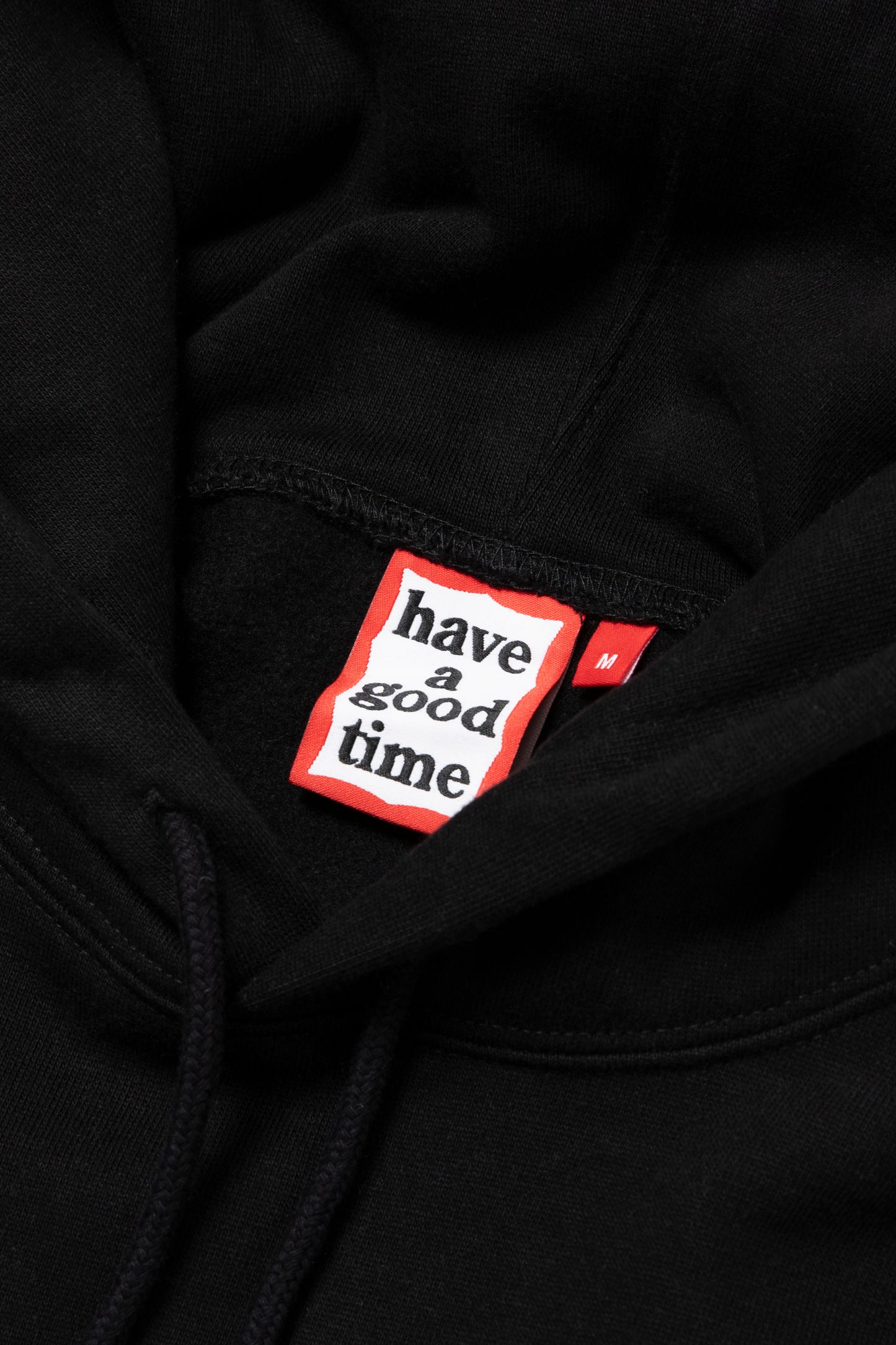 SIDE BLUE FRAME PULLOVER HOODIE FL BLACK