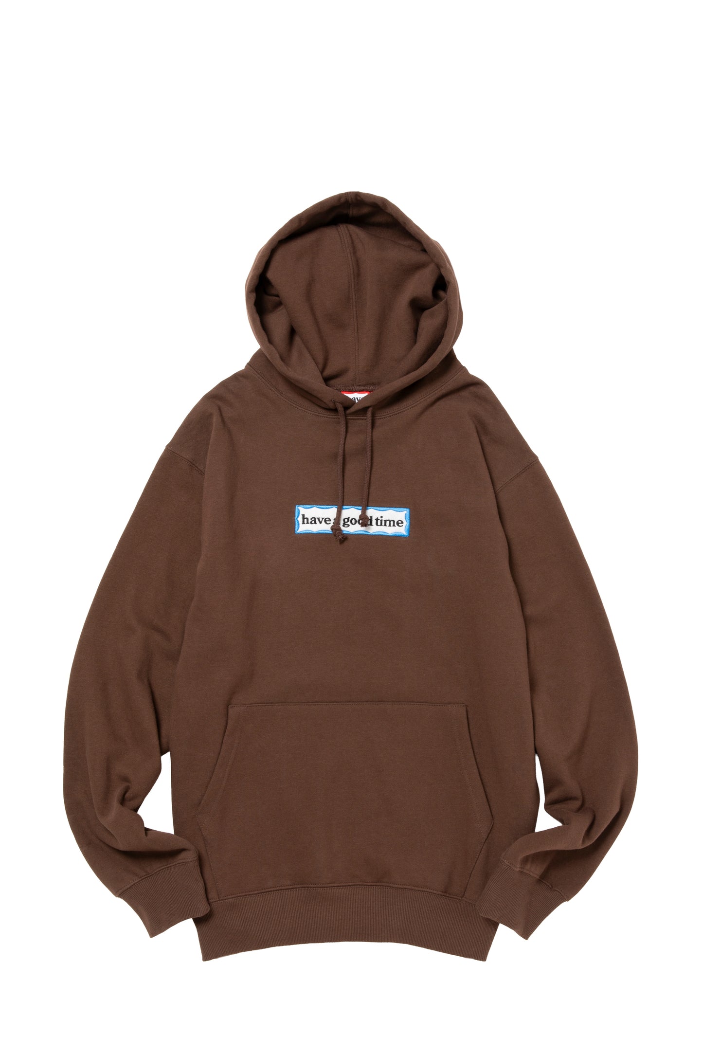 SIDE BLUE FRAME PULLOVER HOODIE FL RUSTY BROWN