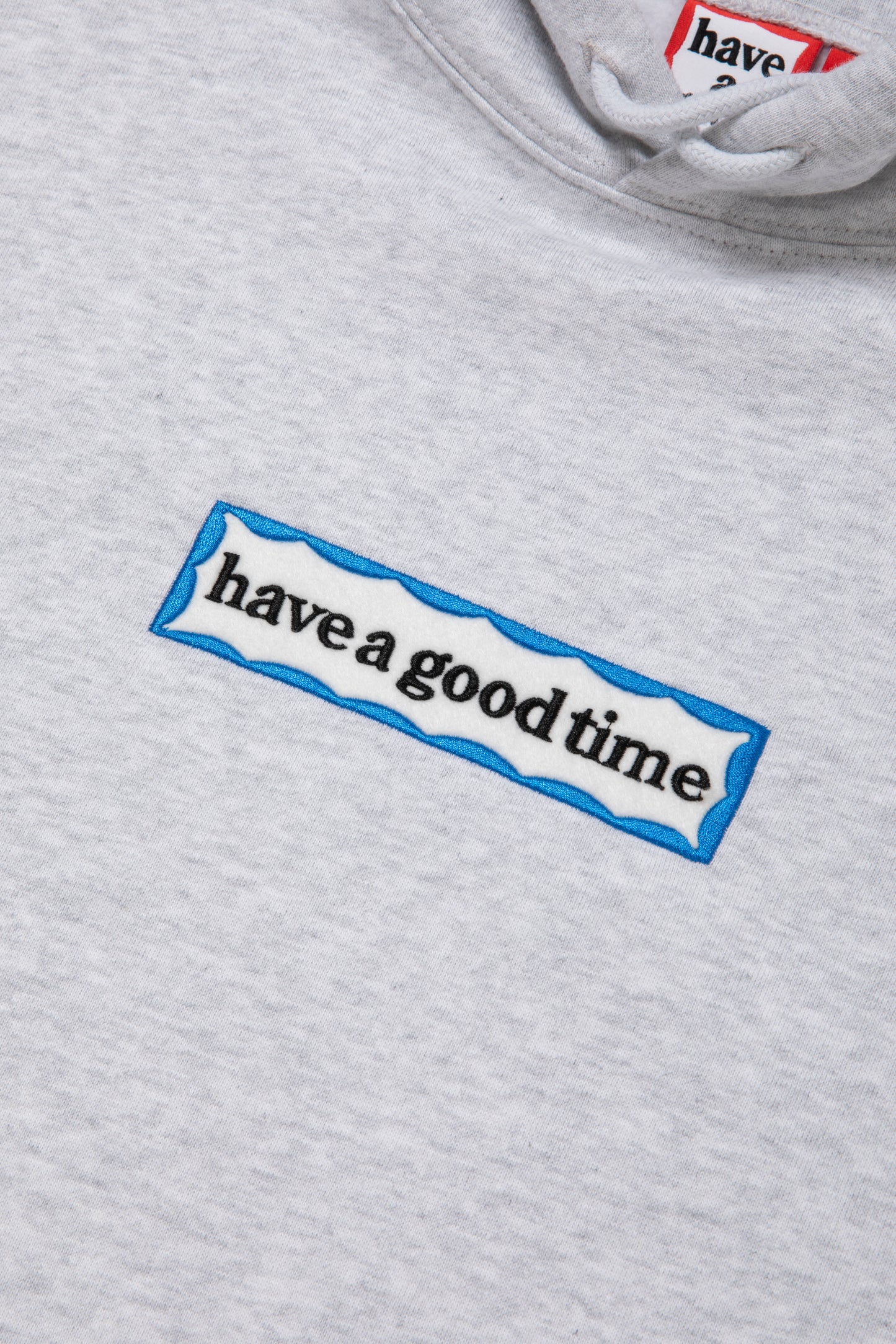 SIDE BLUE FRAME PULLOVER HOODIE FL ASH GRAY