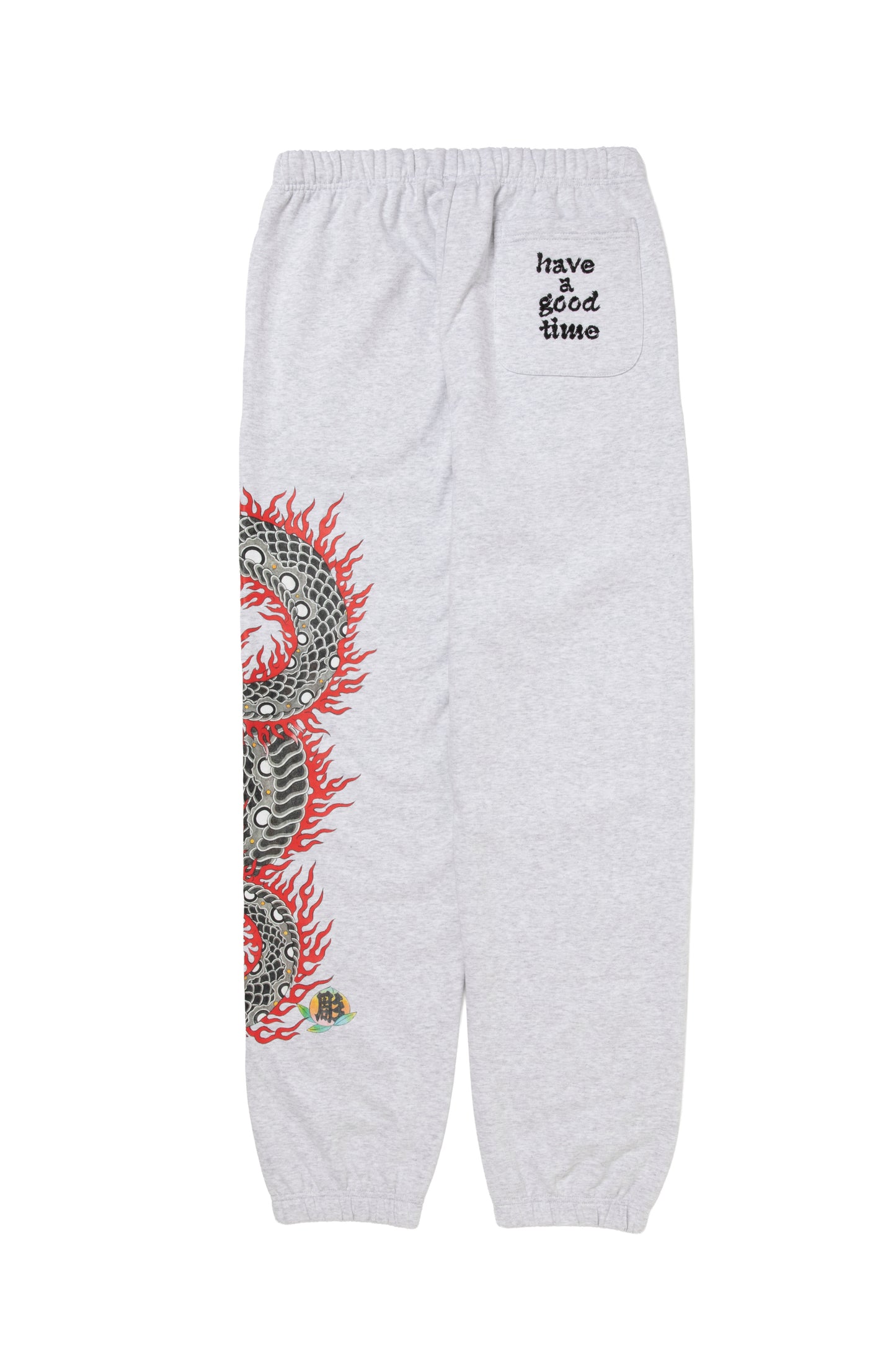 SNAKE SWEATPANTS ASH GRAY