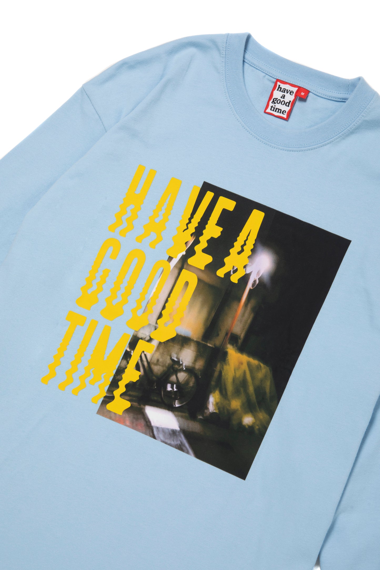 STREET FEELING L/S TEE GREYISH BLUE