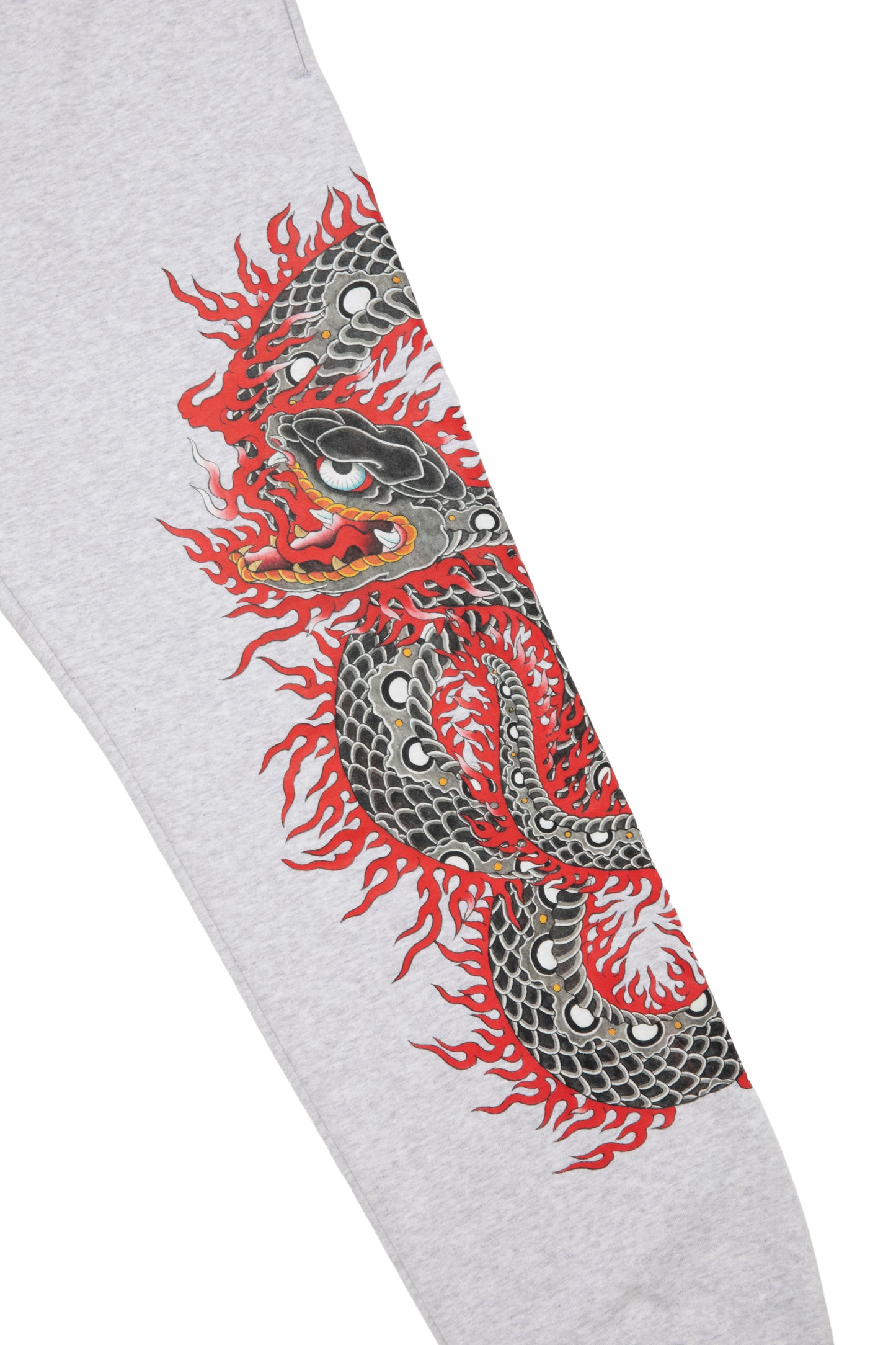 SNAKE SWEATPANTS ASH GRAY
