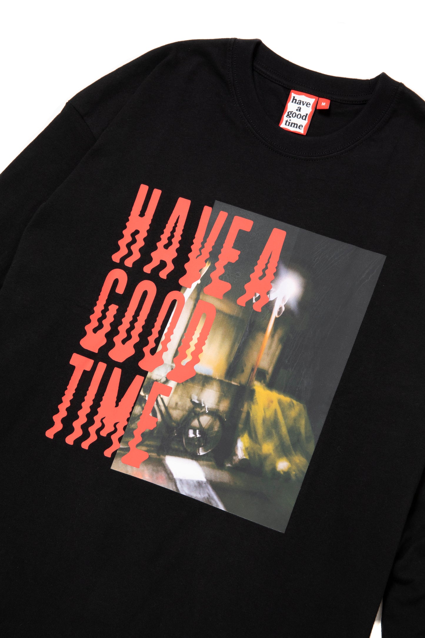 STREET FEELING L/S TEE BLACK