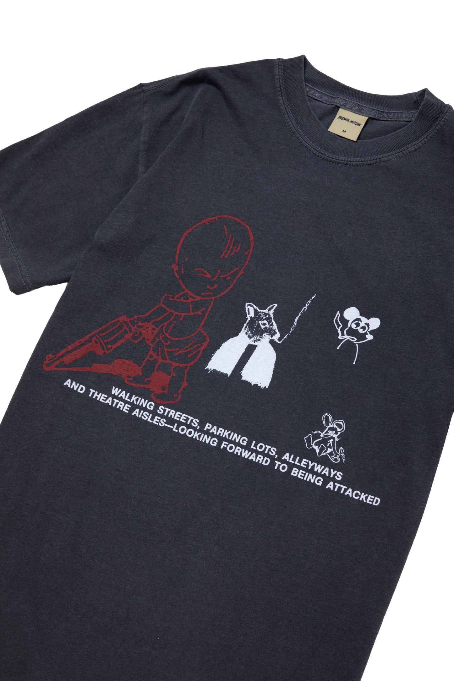 DEPRESSION TEST PRINT TEE PEPPER