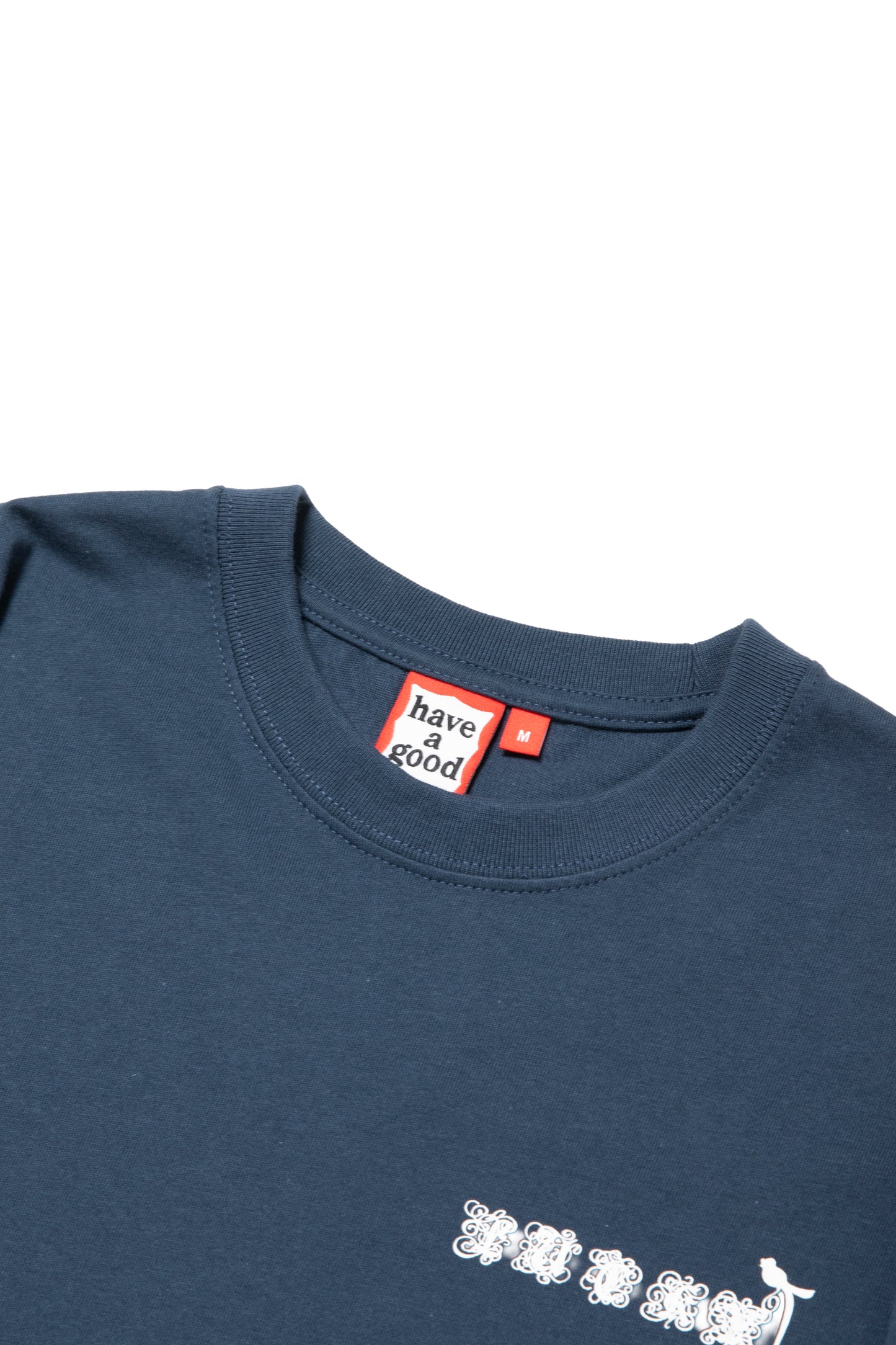 LUCKY LOGO L/S TEE MIDNIGHT