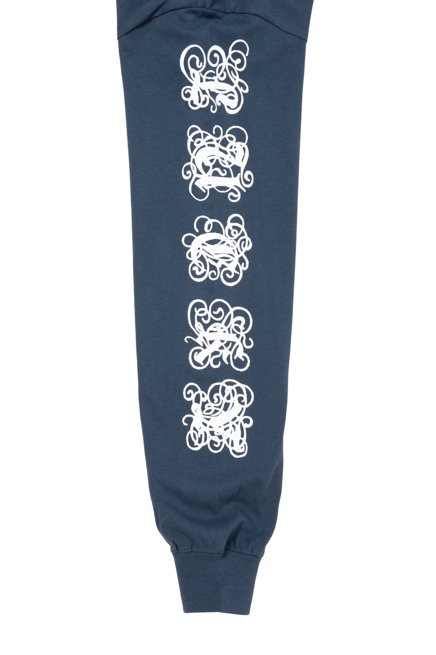 LUCKY LOGO L/S TEE MIDNIGHT
