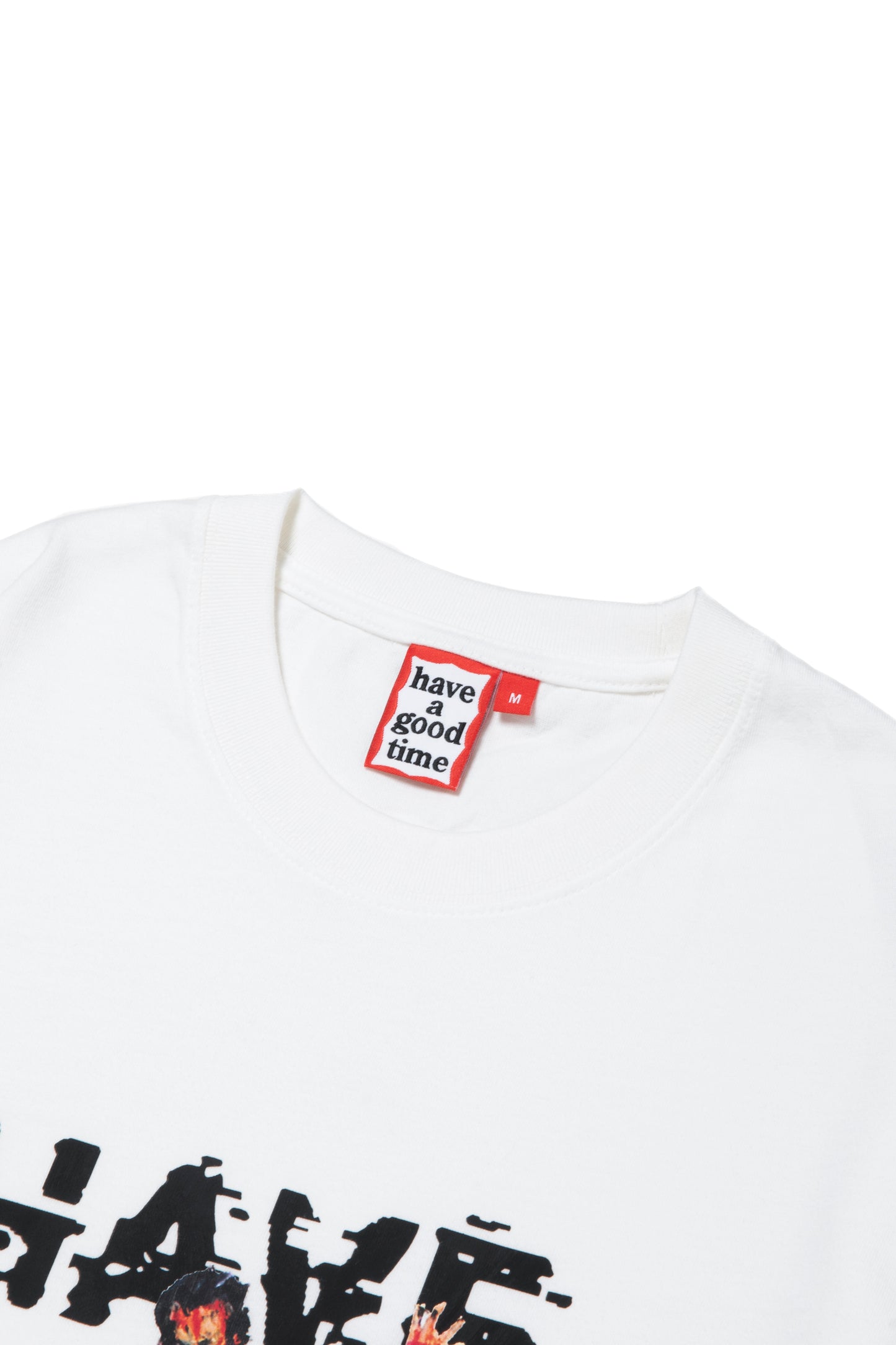 GOOD DROME L/S TEE WHITE