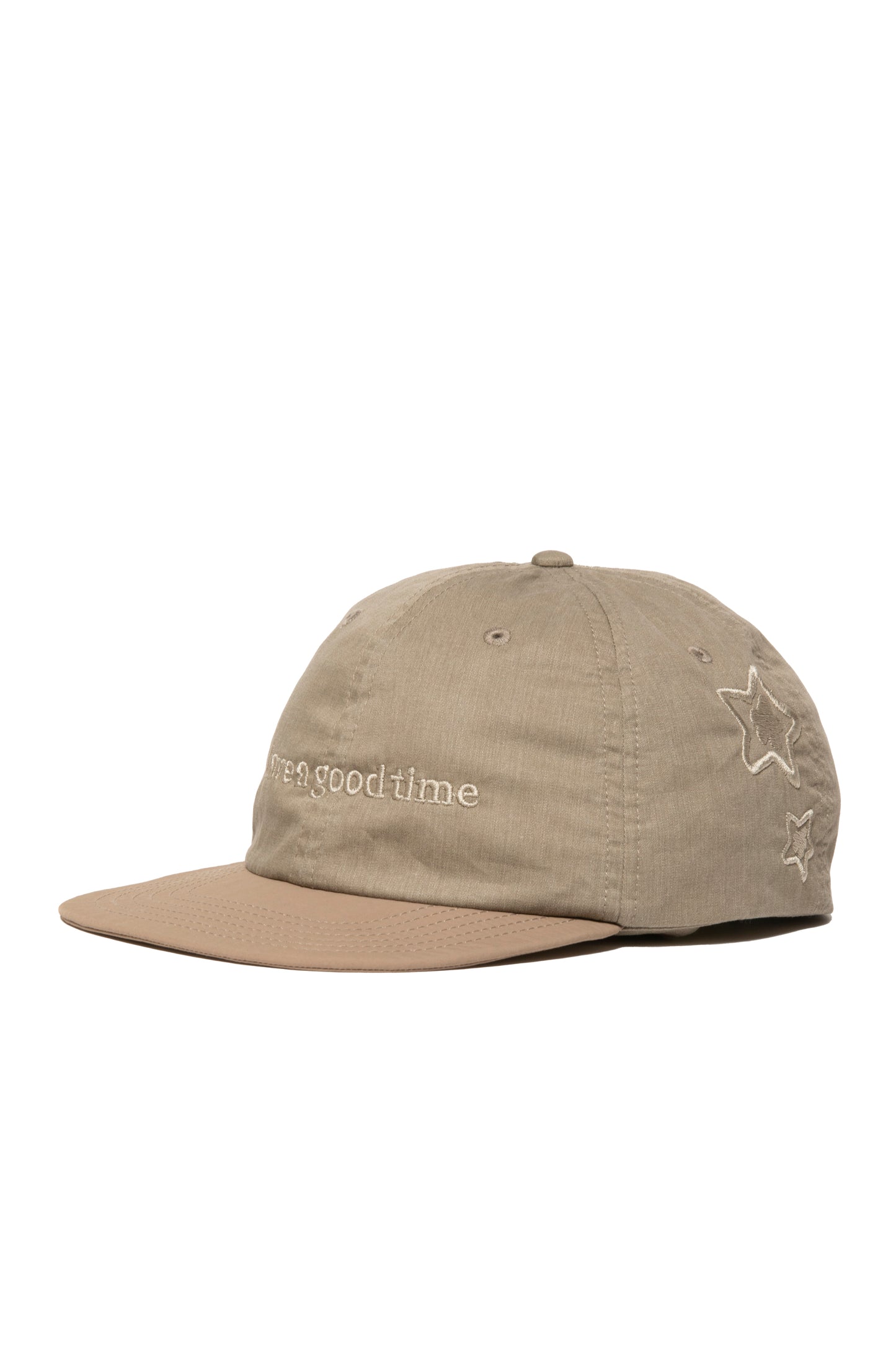 STAR TEAM x have a good time 2TONE DENIM CAP BEIGE