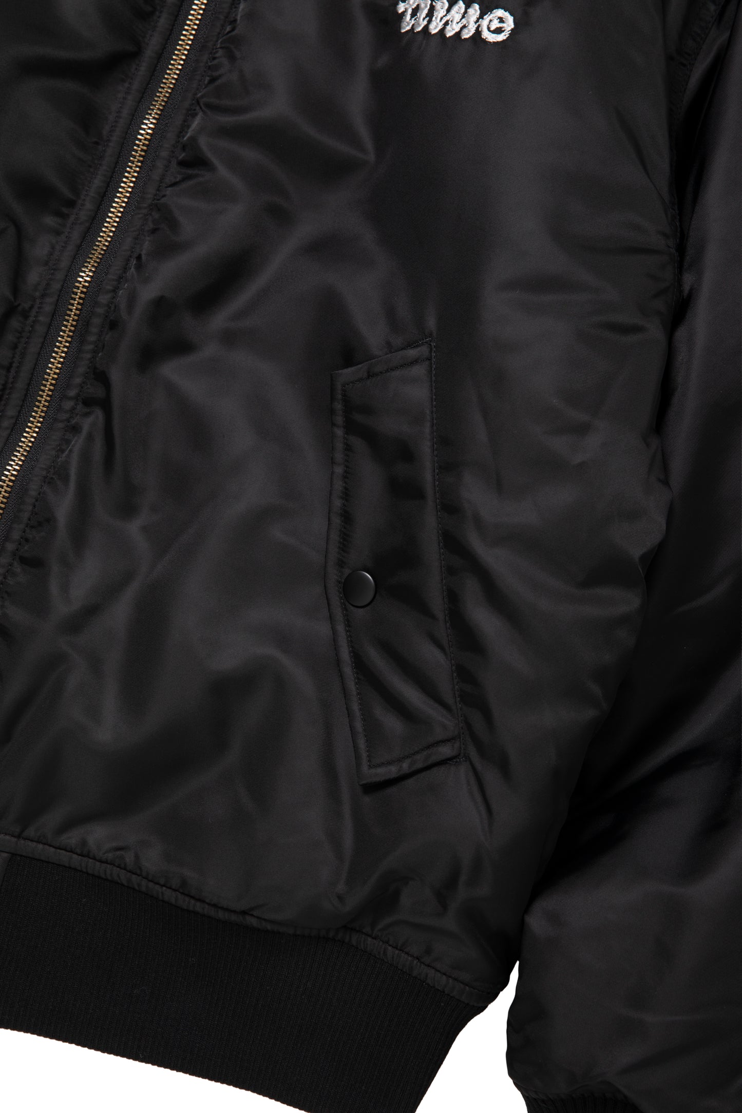 DRAGON CIRCLE REVERSINLE MA-1 JACKET BLACK