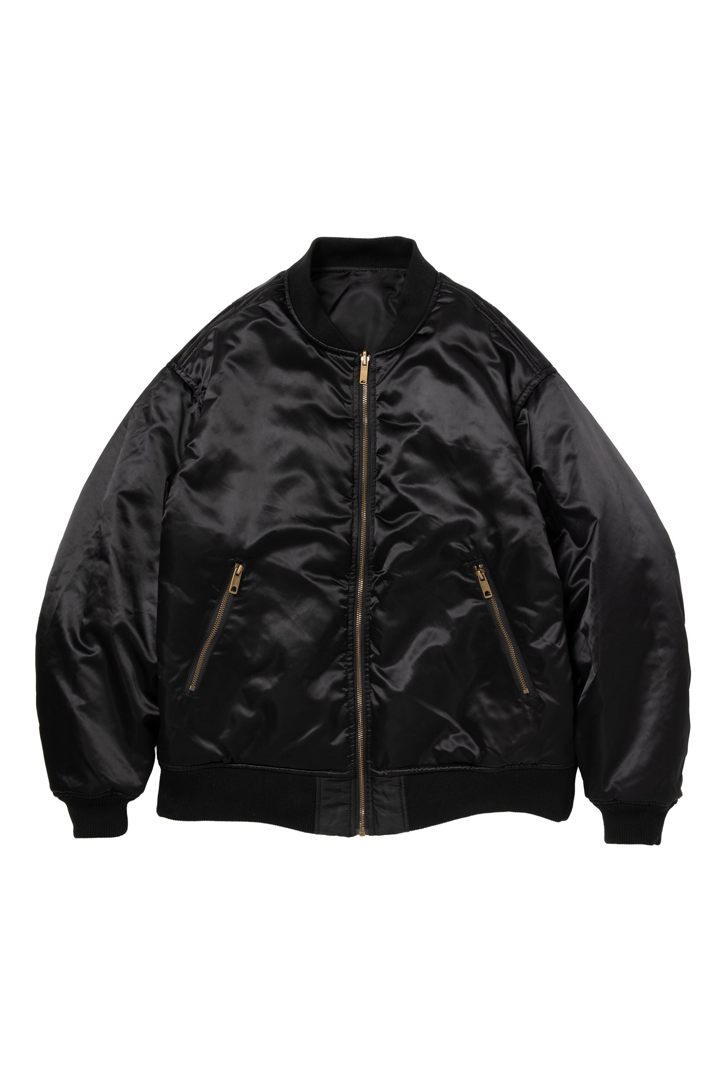 DRAGON CIRCLE REVERSINLE MA-1 JACKET BLACK