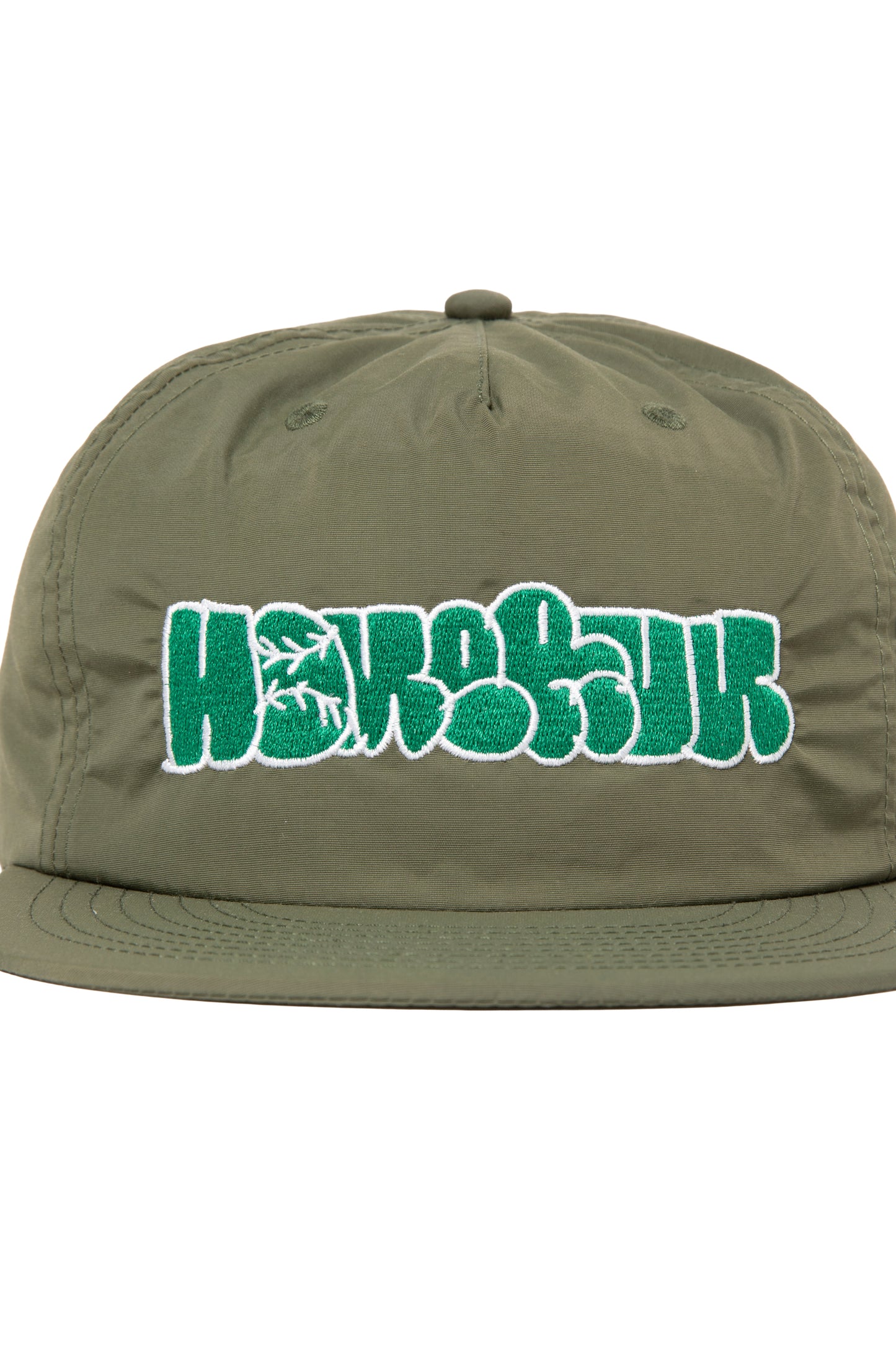 BUBBLE NYLON CAP OLIVE