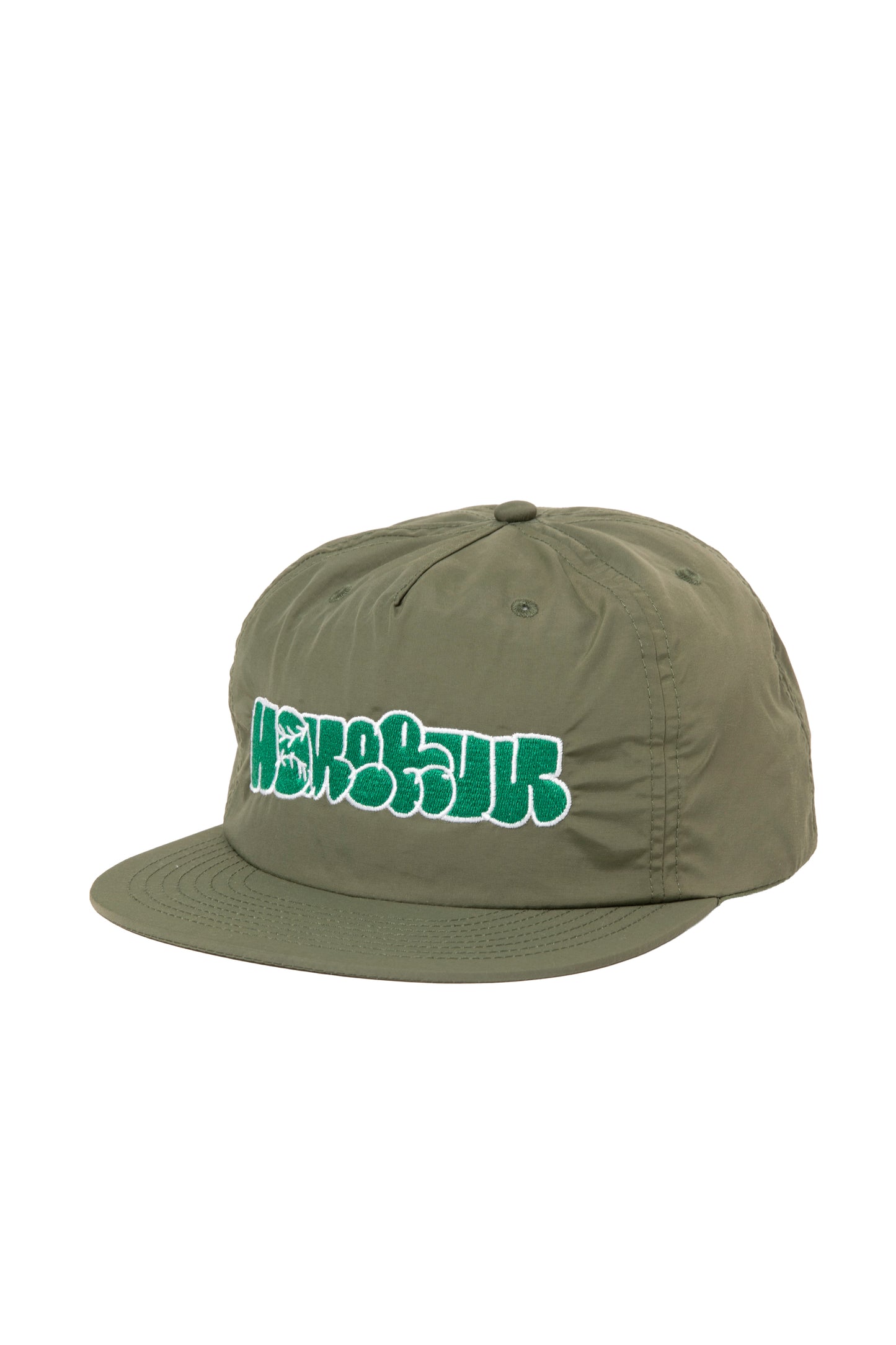 BUBBLE NYLON CAP OLIVE
