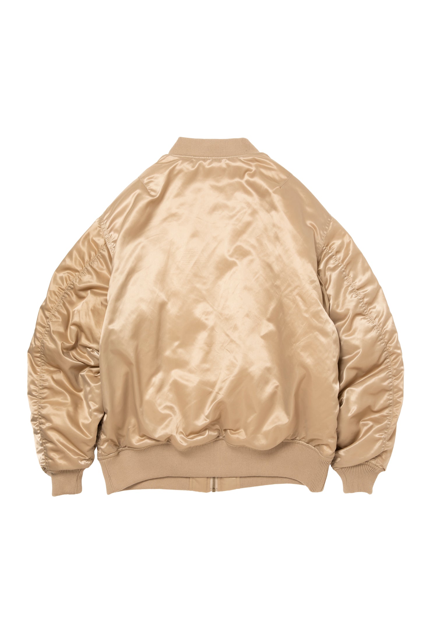 DRAGON CIRCLE REVERSINLE MA-1 JACKET BEIGE