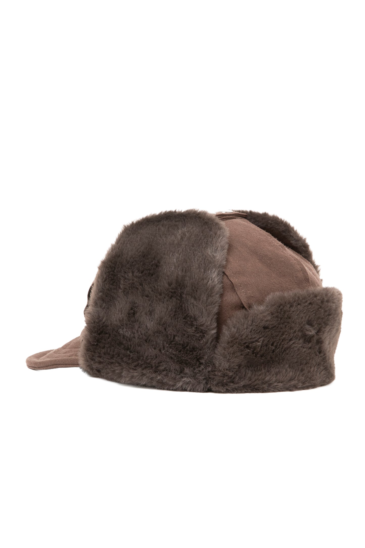 SIDE FRAME FLIGHT CAP BROWN