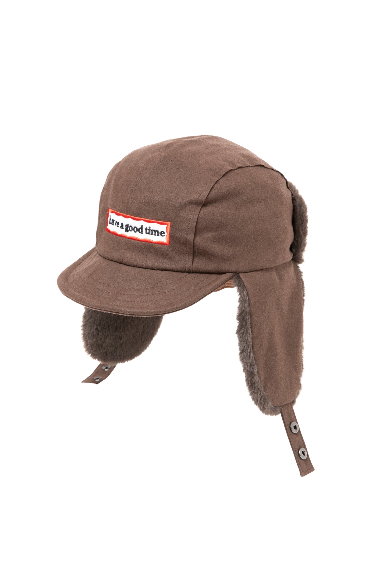 SIDE FRAME FLIGHT CAP BROWN