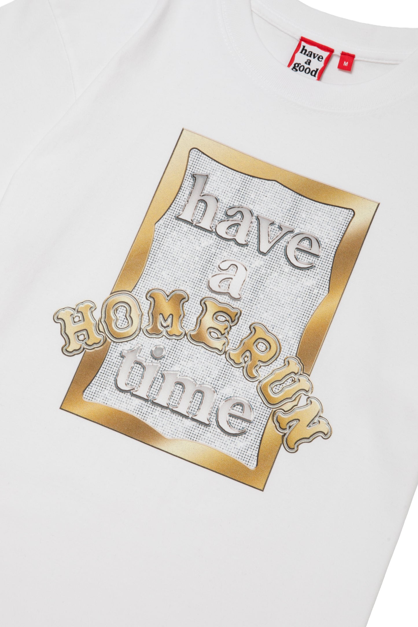 HOMERUN x have a good time JEWELRY FRAME S/S TEE WHITE