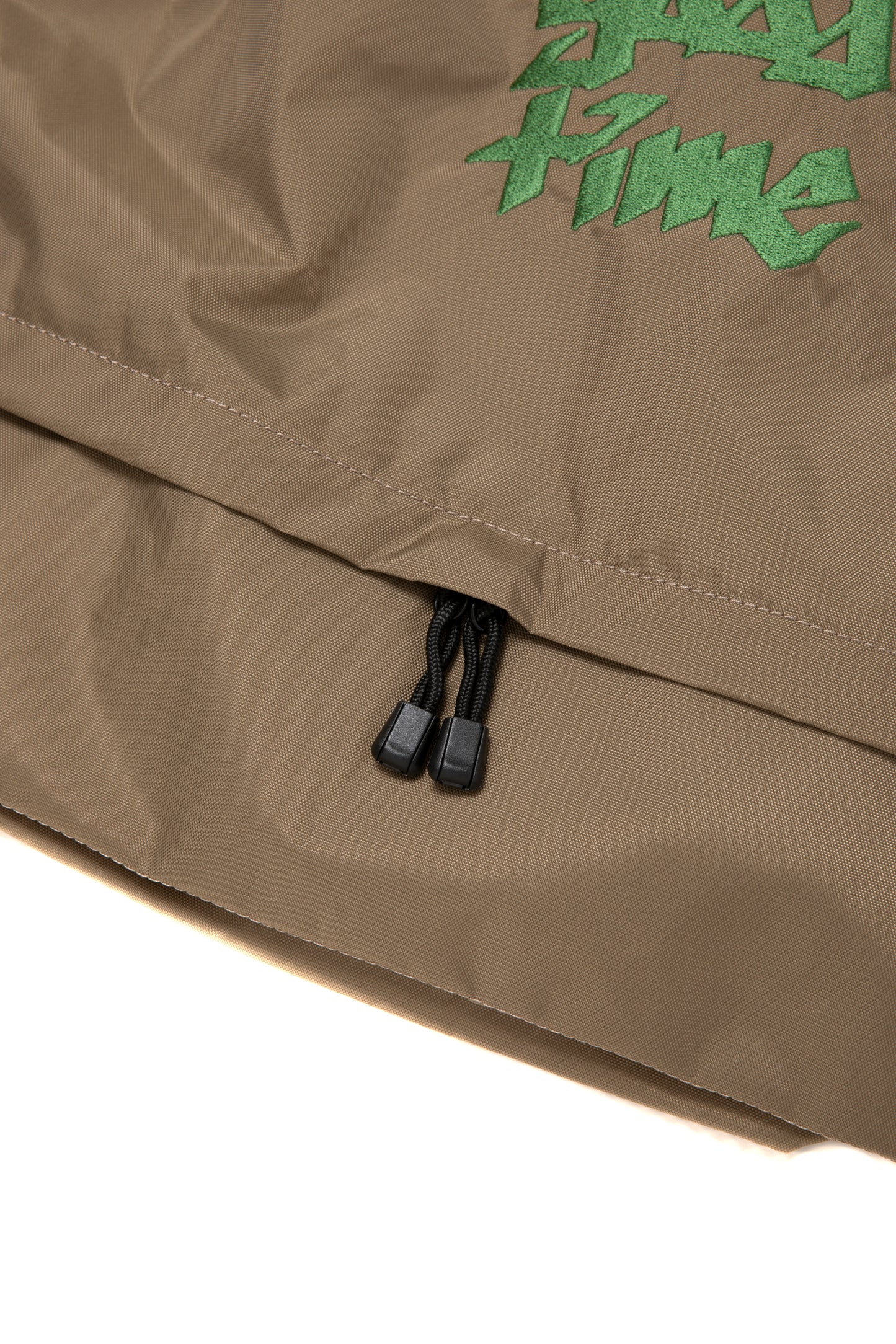 HANDSTYLE LOGO EMB DRAWSTRING BAG SAND