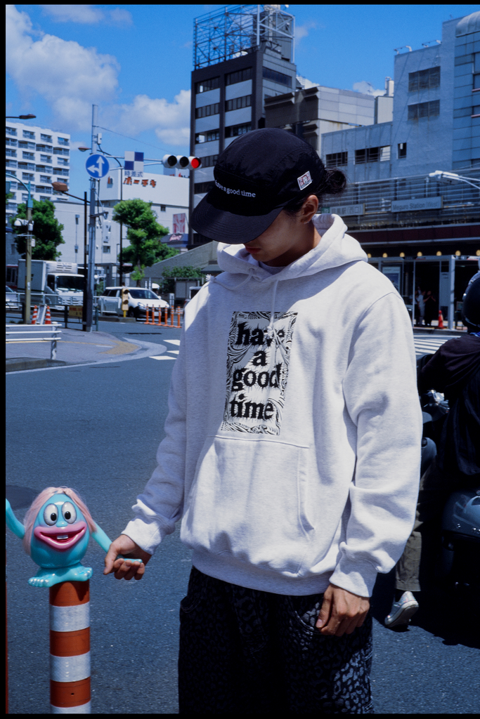 BIO MECH FRAME PULLOVER HOODIE FL ASH GRAY – have a good time
