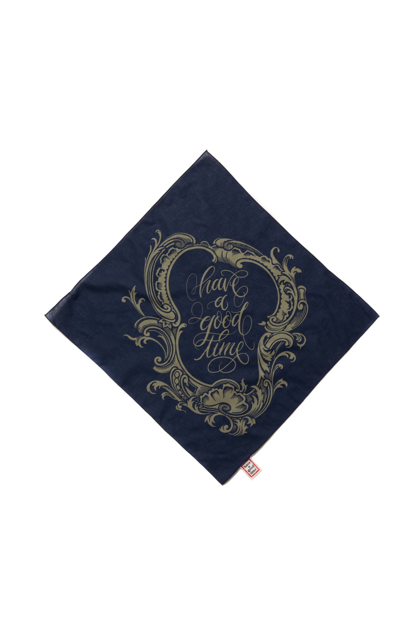 EMBLEM LOGO BANDANA NAVY