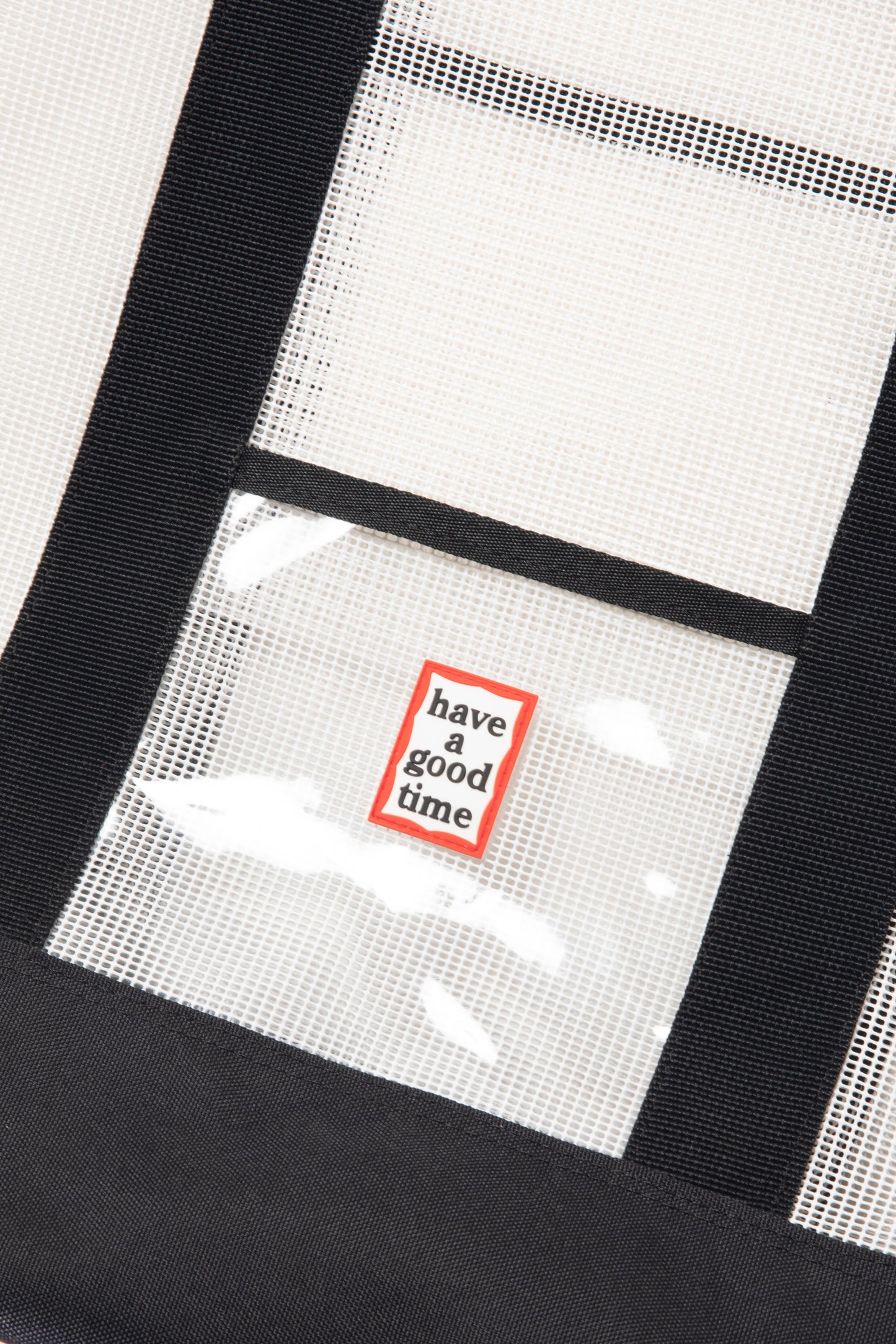 FRAME MESH 2WAY TOTE WHITE