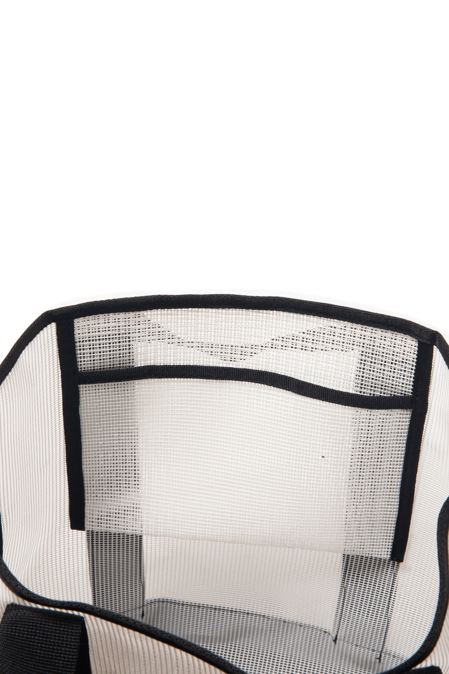 FRAME MESH 2WAY TOTE WHITE