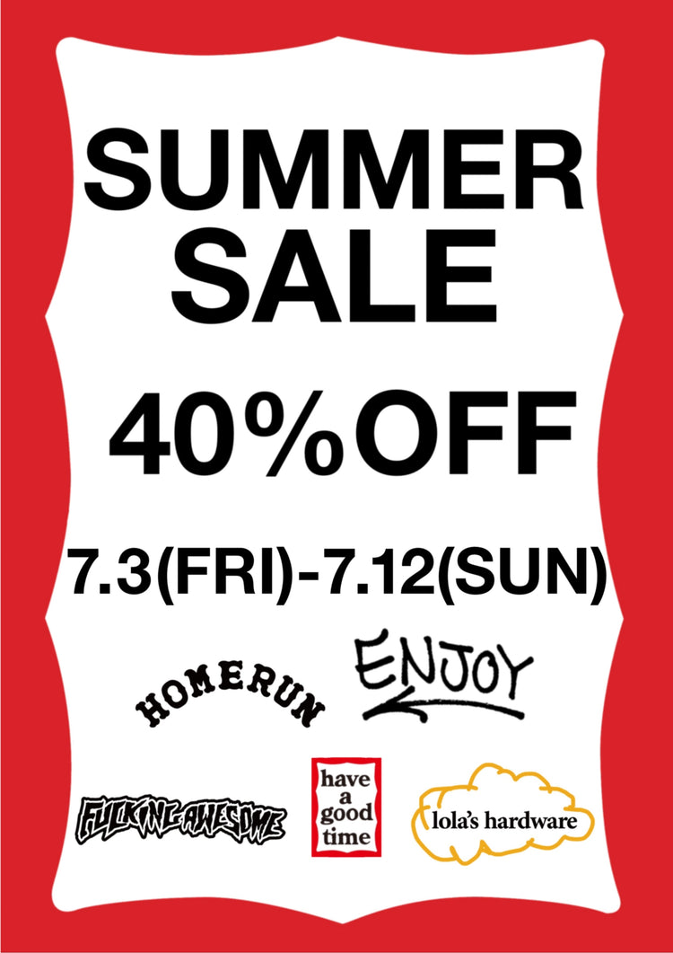 SUMMER SALE 2026