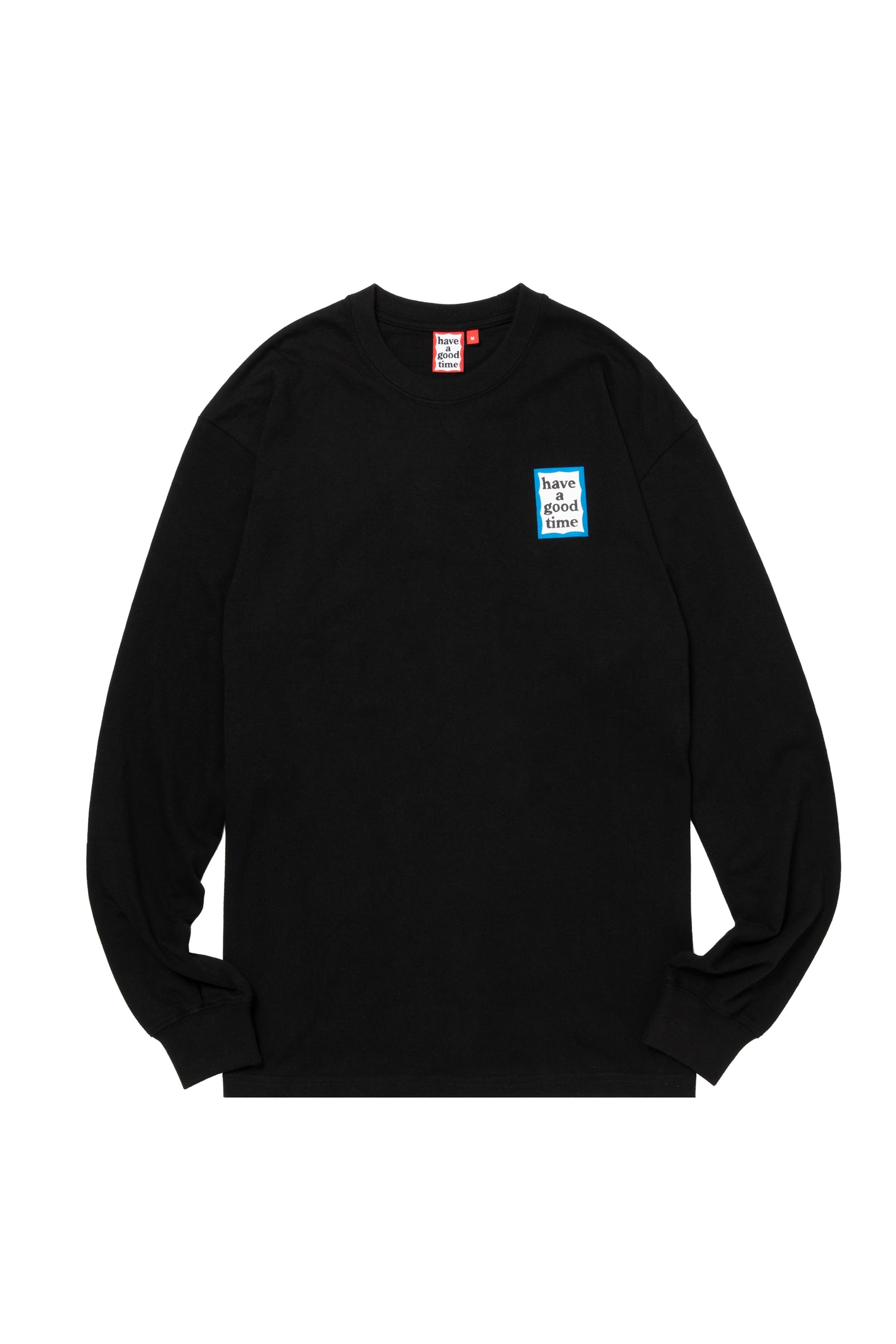 MINI BLUE FRAME L/S TEE BLACK