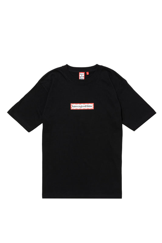 SIDE FRAME S/S TEE BLACK