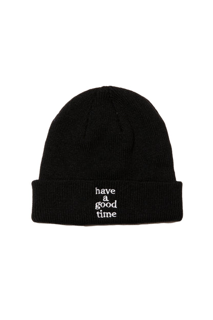 LOGO BEANIE BLACK