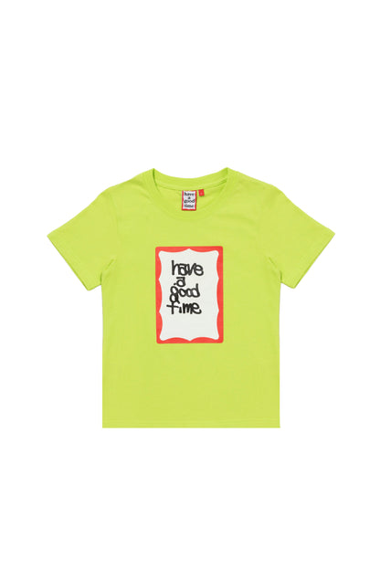 HANDSTYLE FRAME STICKER KIDS S/S TEE GREEN