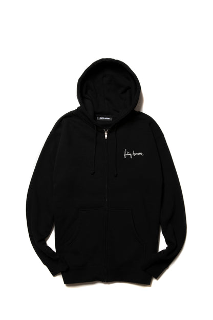 2025 DILL COLLAGE ZIP HOODIE BLACK